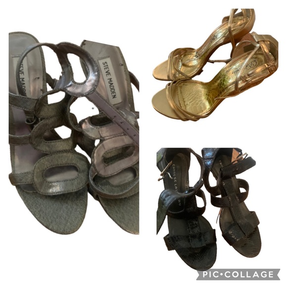 **SALE**Steve Madden, Delicious, and Chinese Laundry heel lot (3 pairs) - Picture 1 of 11